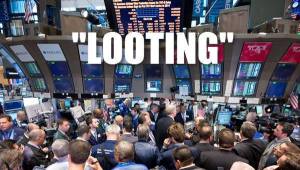 Wall Streeting Looting