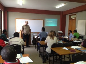 Teaching the Gospel of John at ABC.